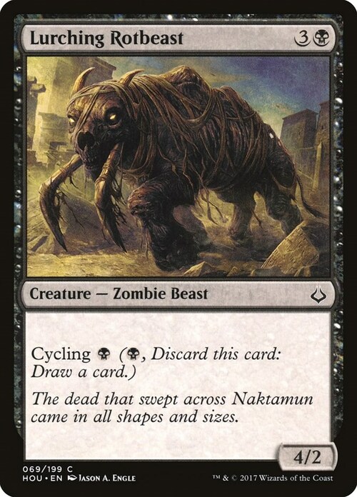 Lurching Rotbeast Card Front