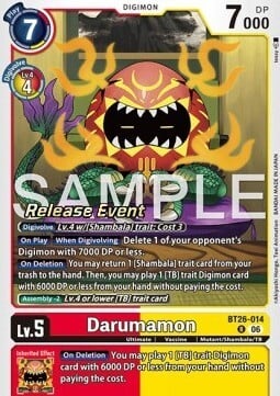 Darumamon Card Front