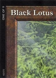 Black Lotus Puzzle Card