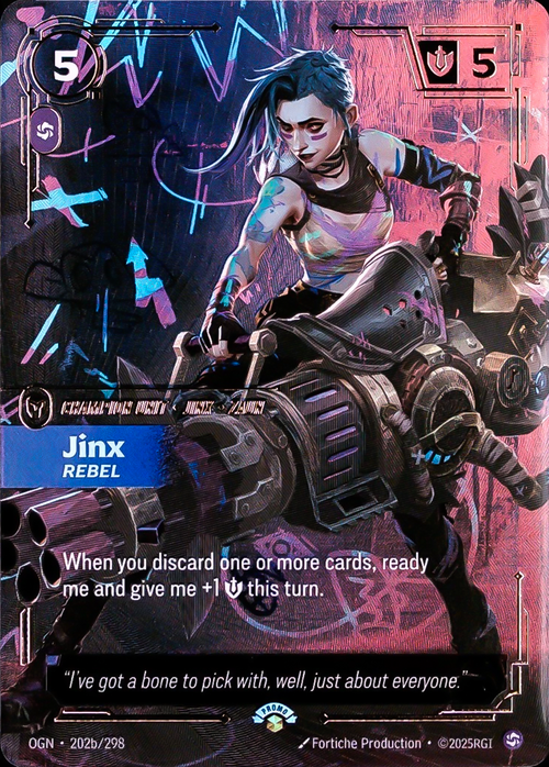 Jinx, Rebel Card Front