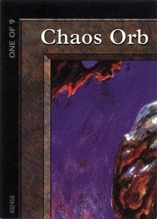 Chaos Orb (Version 1) Card Front