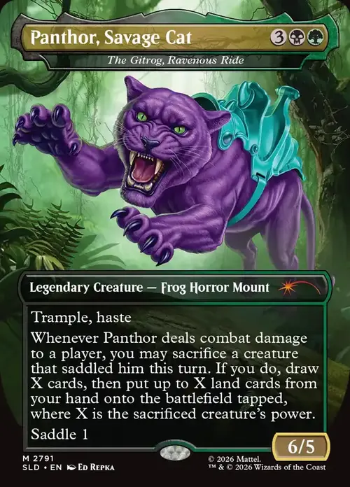 El Gitrog, montura voraz Frente