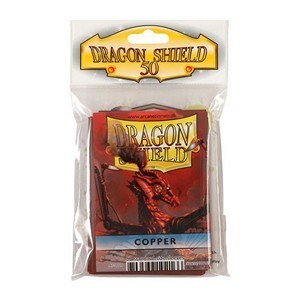 50 Dragon Shield Sleeves - Copper