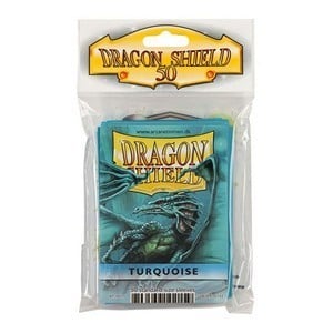 50 Dragon Shield Sleeves - Turquoise