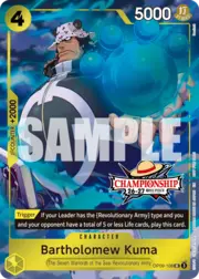 Bartholomew Kuma · Championship 26-27 | Celebration Pack OP09-108
