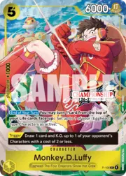 Monkey.D.Luffy · Championship 26-27 | Celebration Pack P-106