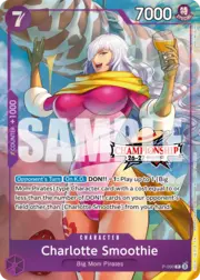 Charlotte Smoothie · Championship 26-27 | Event Pack P-090