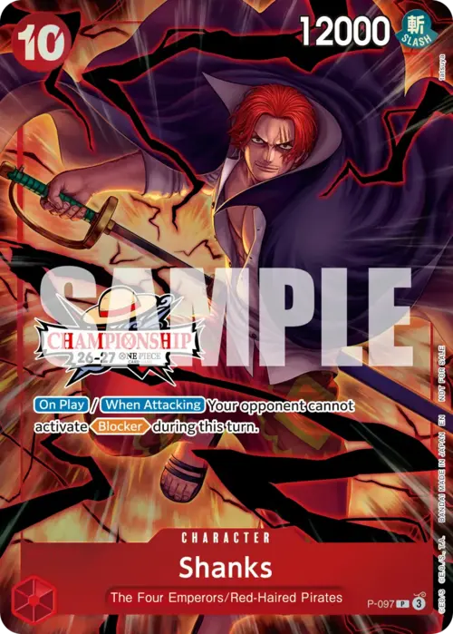 Shanks Card Front