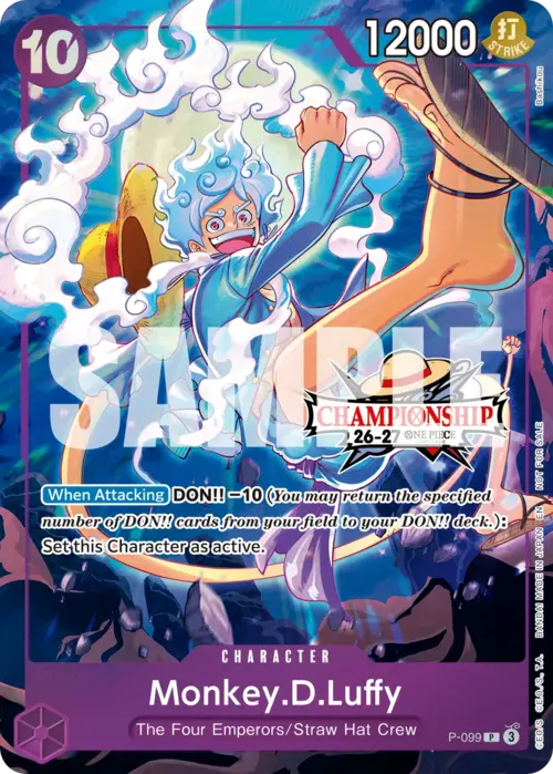 Monkey.D.Luffy Card Front