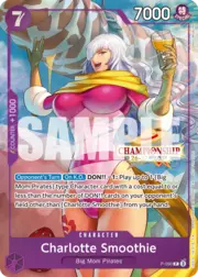 Charlotte Smoothie · Championship 26-27 | Event Pack Finalist P-090