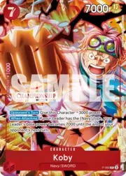 Koby · Championship 26-27 | Event Pack Finalist P-092