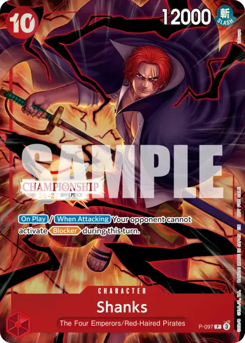 Shanks Card Front
