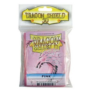 50 Dragon Shield Sleeves - Pink