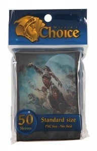 50 Wizard's Choice Zombies of the Pale Moon Sleeves