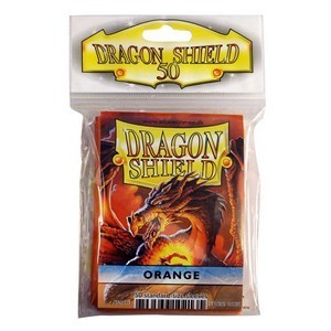 50 Dragon Shield Sleeves - Orange