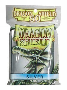 50 Dragon Shield Sleeves - Silver