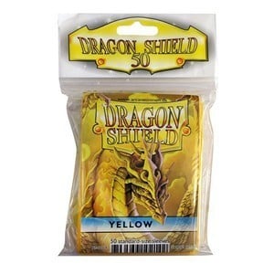 50 Dragon Shield Sleeves - Yellow