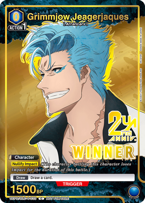 Grimmjow Jeagerjaques Frente