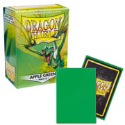 100 Dragon Shield Sleeves - Matte Apple Green