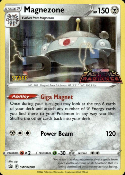 Magnezone Card Front
