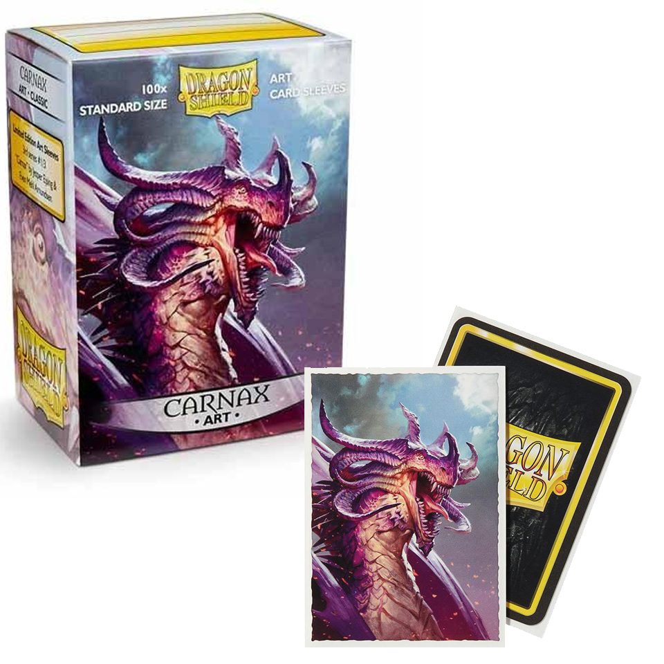 100 Dragon Shield Sleeves - Carnax