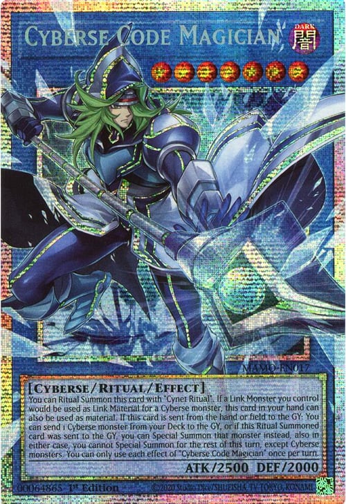 Cyberse Code Magician Card Front