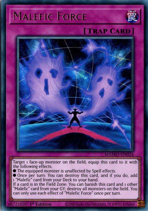 Malefic Force Card Front