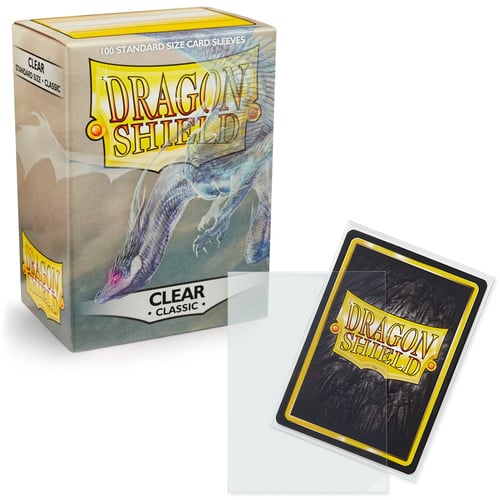 100 Dragon Shield Sleeves - Classic Clear