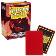 100 Dragon Shield Sleeves - Classic Crimson