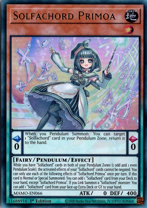 Solfaccordo Primoa Card Front