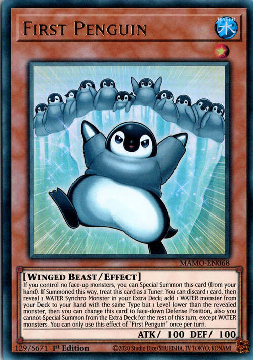 Primo Pinguino Card Front
