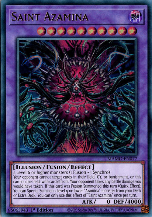 Santa Azamina Card Front