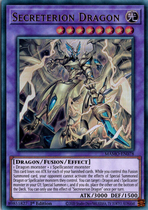 Drago Secreterion Card Front