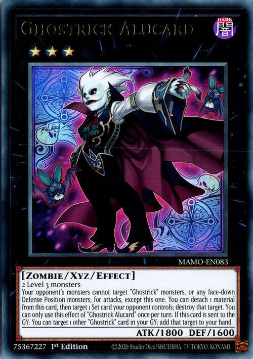 Alucard Fantasmatrucco Card Front