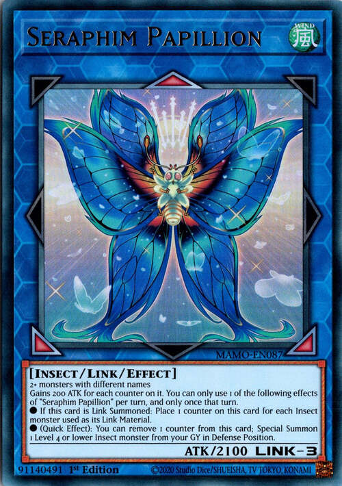 Seraphim Papillion Card Front