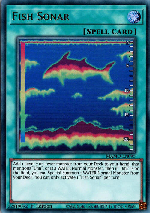 Fish Sonar Card Front