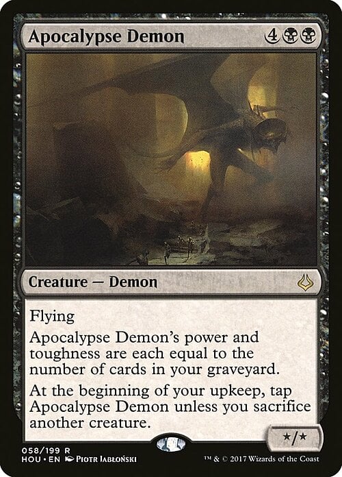 Apocalypse Demon Card Front