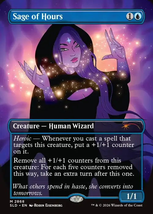 Sage of Hours Card Front