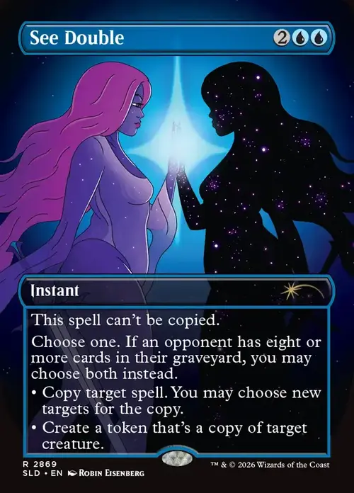 See Double Card Front