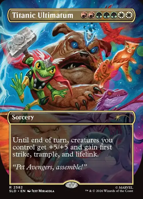 Ultimatum Titanico Card Front