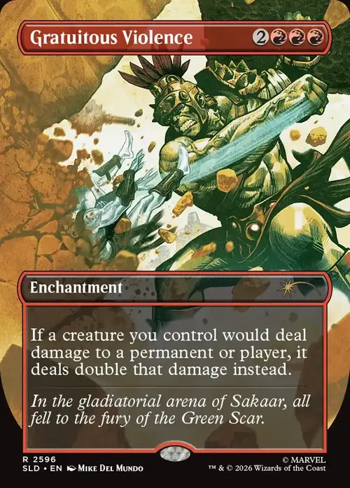 Violenza Gratuita Card Front