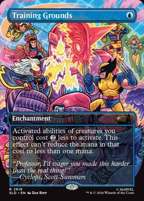 Training Grounds Card Front