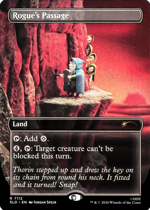 Rogue's Passage Card Front