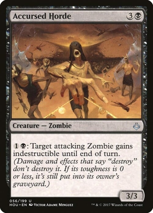 Accursed Horde Card Front