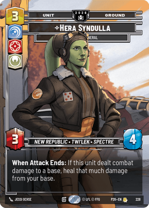 Hera Syndulla, Generale Rinnegata Card Front