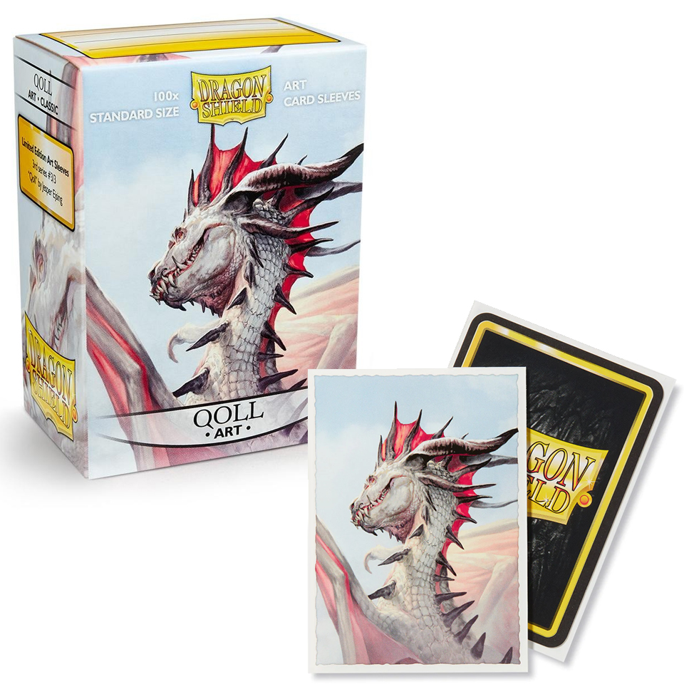 100 Dragon Shield Sleeves - Qoll