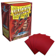 100 Dragon Shield Sleeves - Red