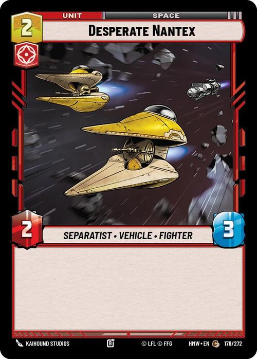 Desperate Nantex Card Front