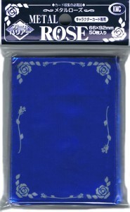 50 KMC Metal Rose Sleeves (Blue)