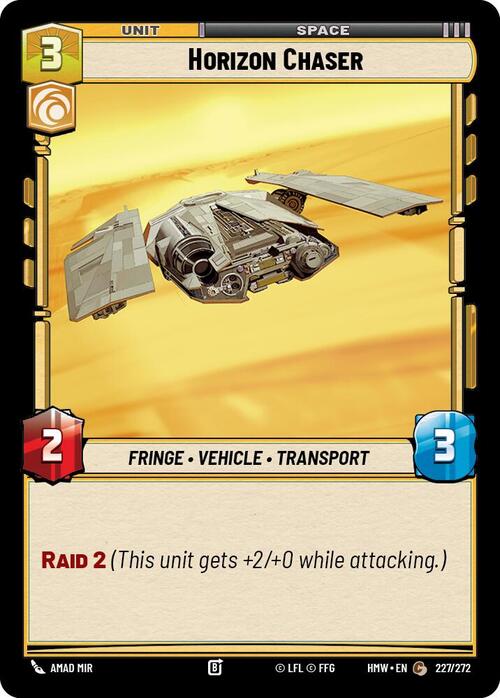 Horizon Braccatore Card Front